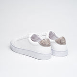 PERFECT WHITE ANIMAL PRINT  DRESSY SNEAKERS - HIKIS