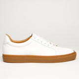 WHITE & RUBBER  1 /MM BASSIC SNEAKERS - HIKIS