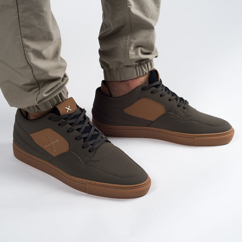 MILITARY BONKERS VEGAN X SNEAKERS - HIKIS