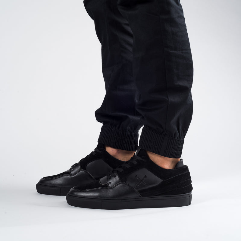 PLAIN BLACK BONKERS LAB X SNEAKERS - HIKIS